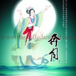 Chang`e Flies to the Moon- illustration -1