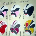 Chinese Opera Facial Make-up- illustration -3