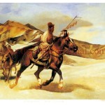 Zhang Qian—-the Pioneer of the Silk Road- illustration -