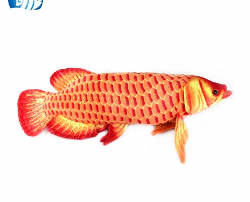 Golden Arowana Fish Plush Toy- thumbnail