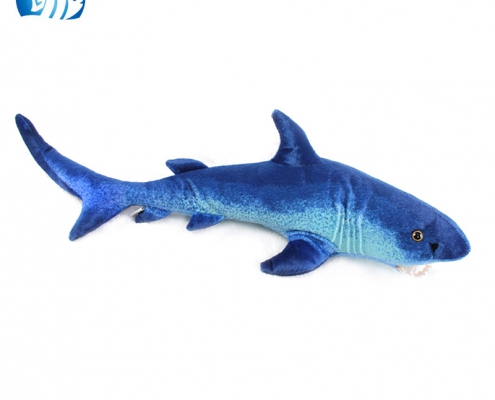 shark simulation toys Factory Wholesale Custom Plush Stuffed Cartoon Animal- thumbnail